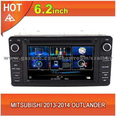 Mitsubishi 2014 Outlander Car Dvd Player Bluetooth,Ipod,Radio,TV,USB,3G,Wifi,Canbus,7inch Touchscreen