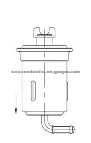 FUEL FILTER FOR DAIHATSU 23300-87625