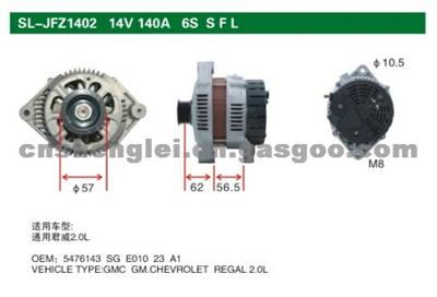 ALTERNATOR GM BUICK REGAL 2.0L,CHEVROLET 5476143,SG E010 23 A1