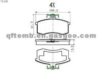 DISC BRAKE PAD SCP475