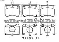 Disc Brake Pad SCP041