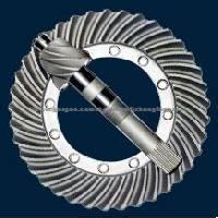 Crown Wheel And Pinion Gear 23:29,Spiral Bevel Gear 23:29 For Heavy Truck, Auto Parts Factory