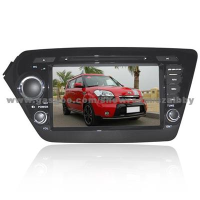 KIA K2,8.0 Inch High-Definition Digital Screen Car DVD, Built-In Bluetooth, GPS