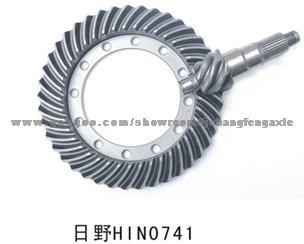 High Quality Mid-Axle Pinion And Crown Gears With Ratio 17-29 For Various Heavy Trucks And Autos