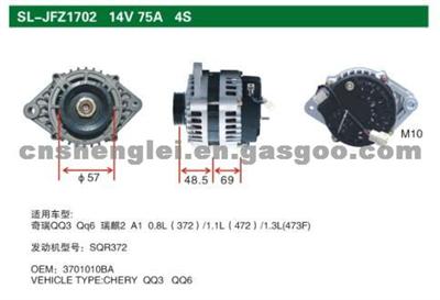 ALTERNATOR CHERRY QQ3 QQ6 3701010BA