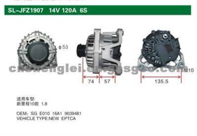 ALTERNATOR CHEVROLET NEW EPTCA SG E010 16A1 9039481