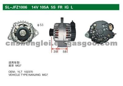 ALTERNATOR NANGJING MG7 YLT 102370