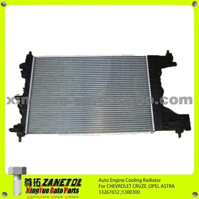 13267652 13267650 Auto Engine Cooling Radiator For Chevrolet Cruze Orlando Opel Astra