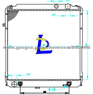 TOYOTA Radiator 16400-58570/58571