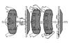 Brake Pad For Honda 181766