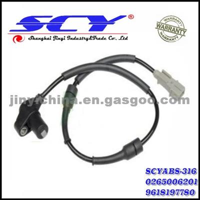 ABS Wheel Speed Sensor For PEUGEOT 4545.44 4545.31 0 265 006 201 0265006201 96 181 977 80