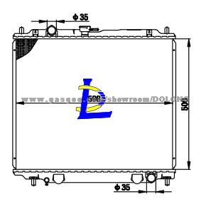 PAJERO RADIATOR SHOGU 2.8 93-98 MB890954/56