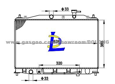 RADIATOR FOR HYUNDAI ACCENT 1.6i16v 05 25310-1E150/1E100