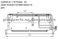 Opel Condenser 1618047/1618081