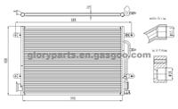 AUDI Condenser 8E0260403A