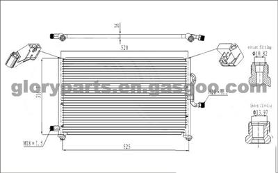 Daewoo Condenser 96569392/96566331