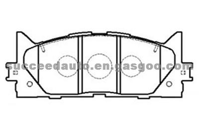 Brake Pad For Honda D1293