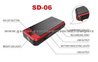 Hot Sale!! Latest Porduct!! Mini Portable Jump Starter SD-T6