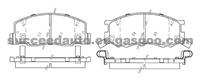 Brake Pad For Honda FDB615