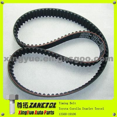 Car Auto Engine Timing Belt For Toyota Corolla Starlet Tercel 13568-19106 1356811080 1356819105 1356819106