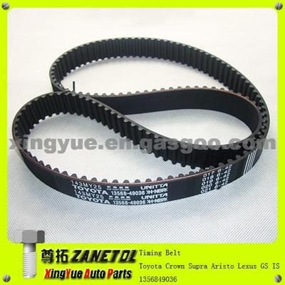 Car Auto Engine Timing Belt For Toyota Crown Supra Aristo Lexus GS IS 1356849036 1356846035 1356846021 1356849035