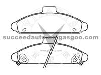 Brake Pad For Hyundai D566-7446