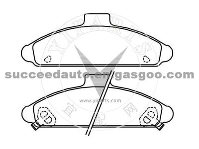 Brake Pad For Hyundai 404.02