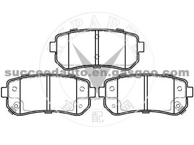 Brake Pad For Hyundai 1135.02