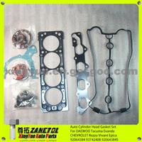 92064384 93742408 92064384S 92064383 93742480 Cylinder Head Gasket Set For Chevrolet Epica Rezzo Vivant Daewoo Evanda Tacuma