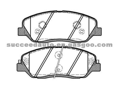 Brake Pad For Hyundai D1202-8400