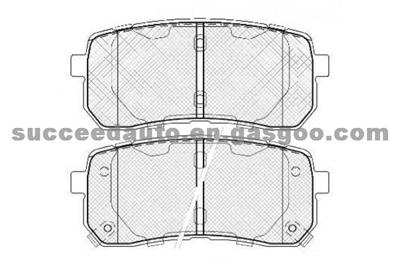 Brake Pad For Hyundai D1302-8418