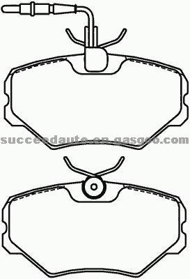 Brake Pad For Hyundai 21443/21444