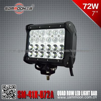 7 Inch 72W Quad Row LED Light Bar_SM-941