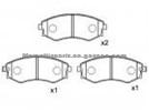 Brake Pad Set, Disc Brake For HYUNDAI 58101-17A00