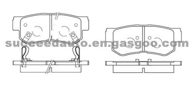 Brake Pad For Hyundai D863-7688