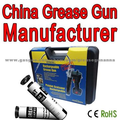 14.4V Heavy Duty Cordless Grease Gun