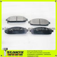 05080868AA 05080868AC 5080868AA 5080868AC Front Brake Pads For Jeep Grand Cherokee Commander