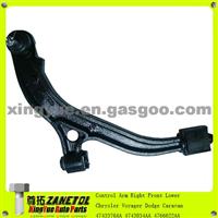 Car Auto Suspension Control Arm Left Front Lower For Chrysler Voyager Dodge Caravan 4743377AA 4743835AA 4766623AA WC110341