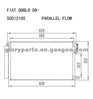 FIAT Condenser 50512105