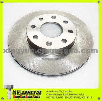 96574633 96471274 90121445 Auto Front Brake Disc Rotor For Chevrolet Aveo Spark Sonic Beat Daewoo Kalos