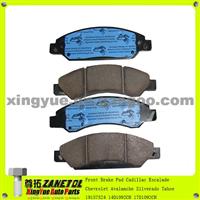 Car Auto Front Brake Pad For Chevrolet Avalanche Silverado Tahoe Cadillac Escalade 19157524 14D1092CH 17D1092CH