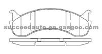 Brake Pad For INTERNATIONAL TRUCK D786