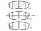 Brake Pad Set, Disc Brake For HYUNDAI 53302-M2A01