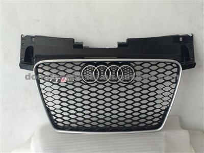 Silver Audi TTRS Sport Grille In RS Style