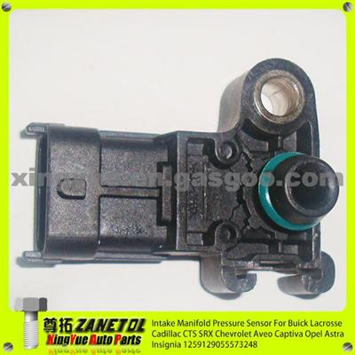 12591290 55573248 Intake Manifold Pressure Sensor For Buick Lacrosse Cadillac CTS SRX Chevrolet Aveo Captiva Opel Astra Insignia