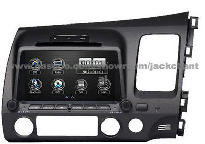 8 inch Honda Civic Right Hand Drive In Dash Car Dvd Player With Gps Systerm/Bluetooth/Audio/Vedio/Radio