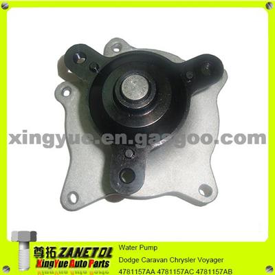 Car Auto Water Pump For Dodge Caravan Chrysler Voyager 4781157AA 4781157AC 4781157AB 04781157AA