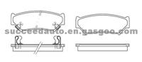 Brake Pad For Isuzu D807-7680