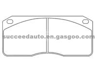 Brake Pad For Iveco D442-7816