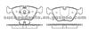 Brake Pad For JAGUAR DB1243